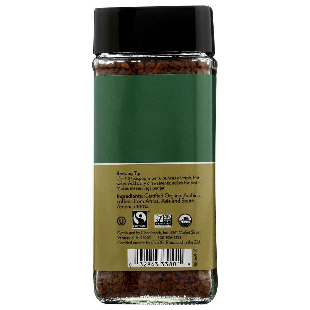CAFE ALTURA: Organic Freeze Dried Instant Coffee, 3.5 oz