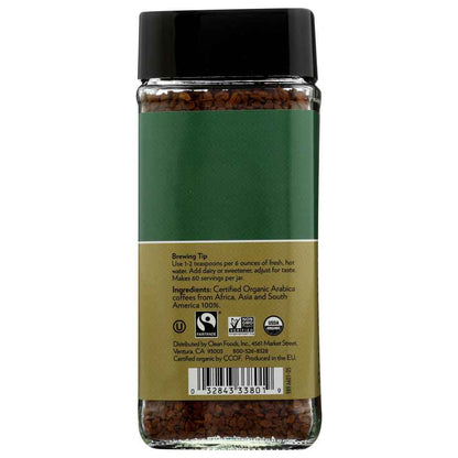 CAFE ALTURA: Organic Freeze Dried Instant Coffee, 3.5 oz