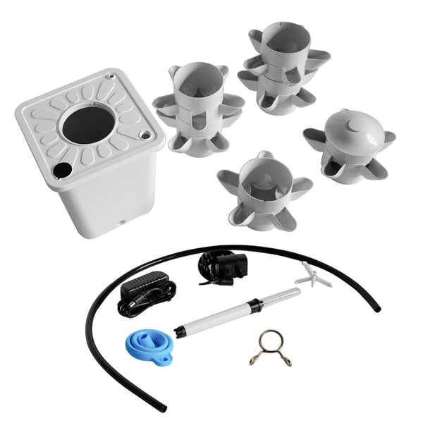 ertical hydroponic planting system for herbs and vegetables