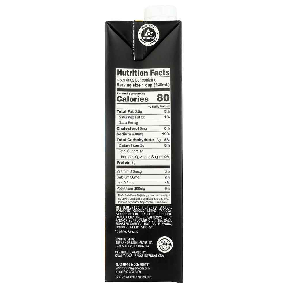 IMAGINE: Organic Creamy Potato Leek Soup, 32 oz