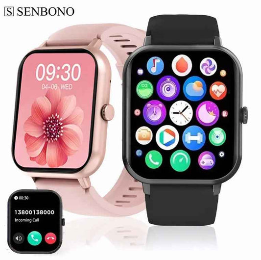 ZL54CJ Smartwatch – Bluetooth Calling, Heart Rate & Fitness Tracking, Waterproof, iOS & Android