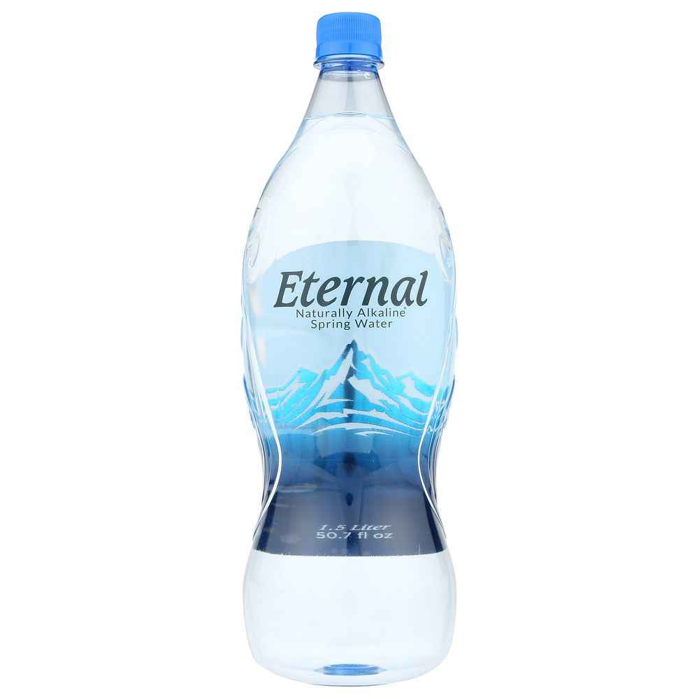 ETERNAL: Naturally Alkaline Spring Water, 50.7 oz