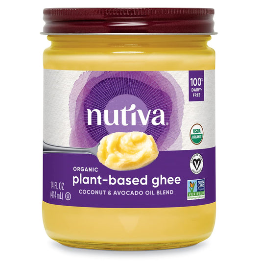NUTIVA: Organic Vegan Ghee, 14 oz