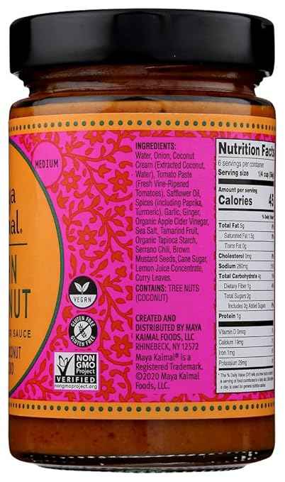 MAYA KAIMAL: Curry Goan Coconut, 12.5 oz