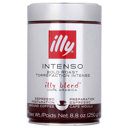 ILLY: Espresso Dark Roast Ground Coffee, 8.8 oz