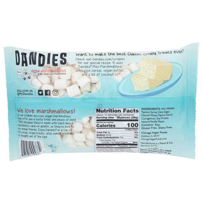 DANDIES: Mini-Marshmallows Vegan Animal Free Non-Gmo, 10 oz