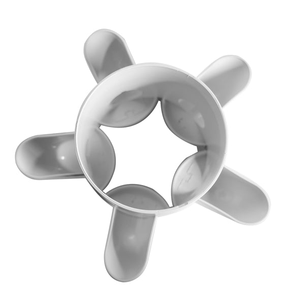 White 30-plant vertical hydroponic growing system